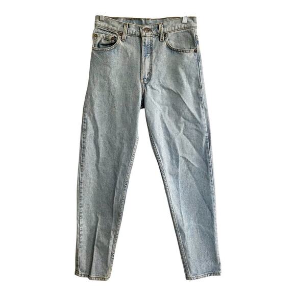 Levis 550 Jeans Mens 28x31 (tag 29x32) Made In USA Vtg 90s Relaxed Fit Straight - Picture 1 of 10